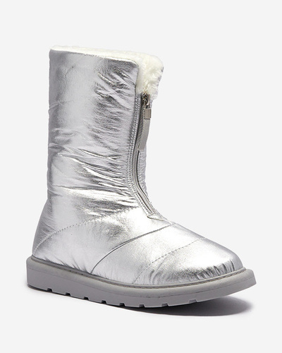 Silver pantofi de damă a'la cizme de zăpadă Tirigga- Footwear