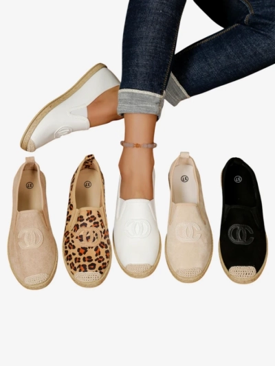 Espadrile ecologice din suede pentru femei Royalfashion Aroll