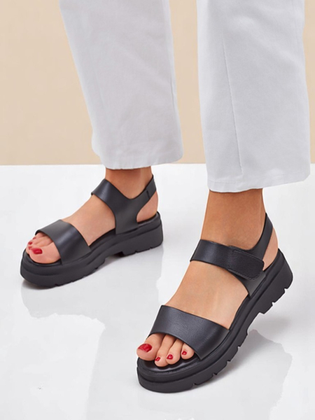 Royalfashion Sandale dama cu talpă groasă Otvanna