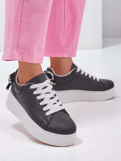 Royalfashion Pantofi sport de damă pe platformă cu fundă