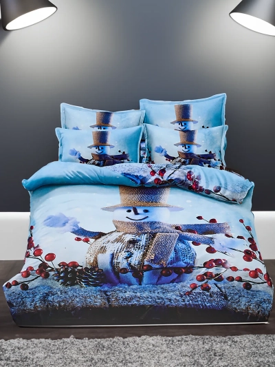 Royalfashion lenjerie de pat de Crăciun 160x200 set de 3 piese