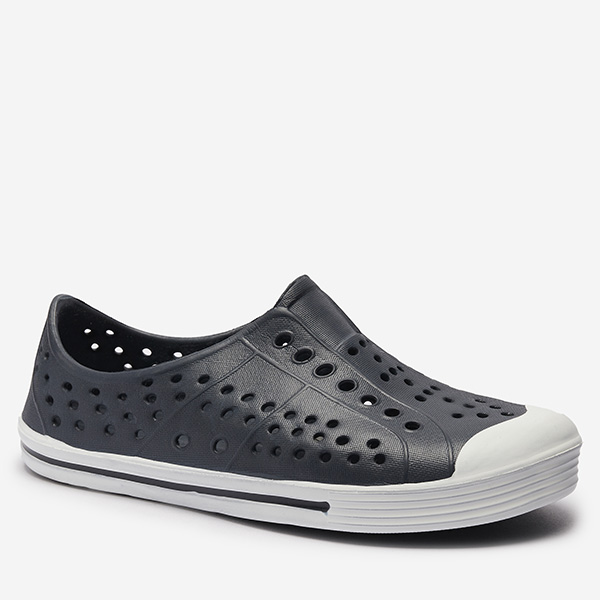 Adidași din cauciuc albastră marinăresc ajurat pentru copii Jiteri - Încălțăminte