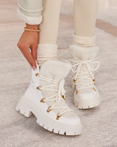 Royalfashion Lozin lace-up cizme de zăpadă pentru femei