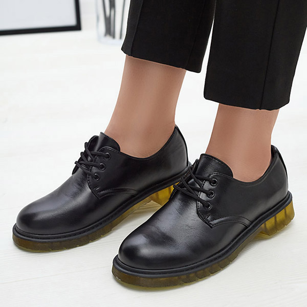 Pantofi jumătăți de damă negri Heloso- Footwear