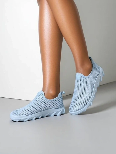 Pantofi sport din material pentru femei Royalfashion, tip slip-on Eraste