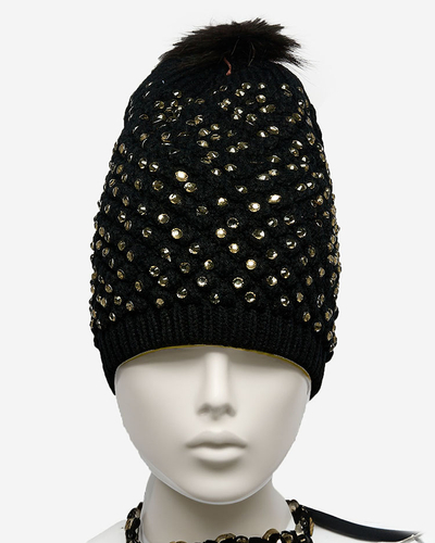 Royalfashion Căciulă de iarnă pentru femei cu zirconii