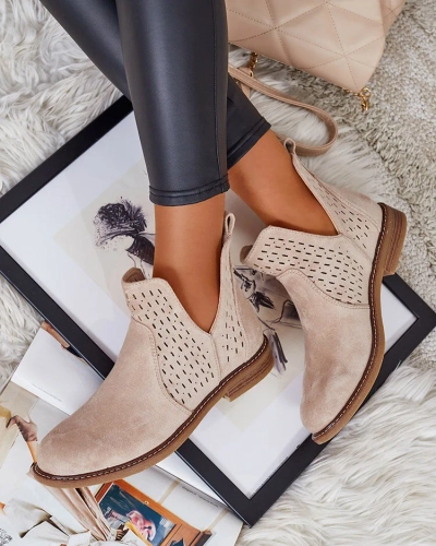 Royalfashion Cizme eko suede Ovilla pentru femei