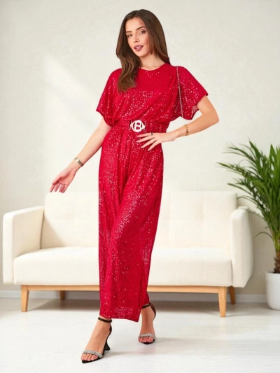 Rochie lungă de damă de la Royalfashion cu paiete