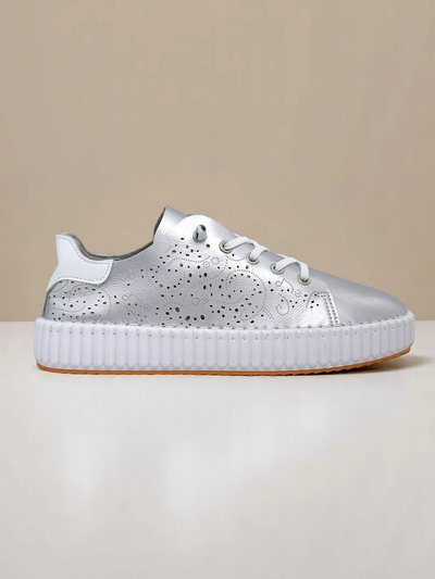Royalfashion Women's Openwork Sneakers Luna Lace