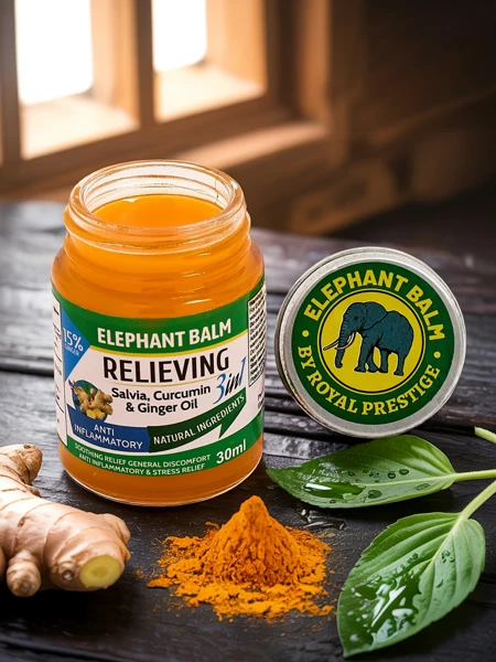 Maść-balsam Elephant Balm-  łagodzi napięcie mięśni i stawów