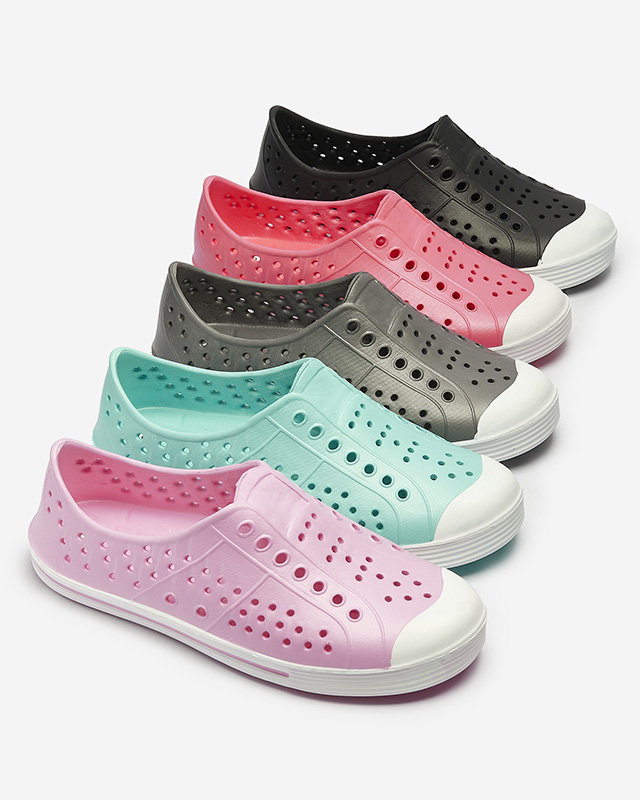 Pantofi de tenis din cauciuc pentru femei de culoare corai Osisal- Footwear