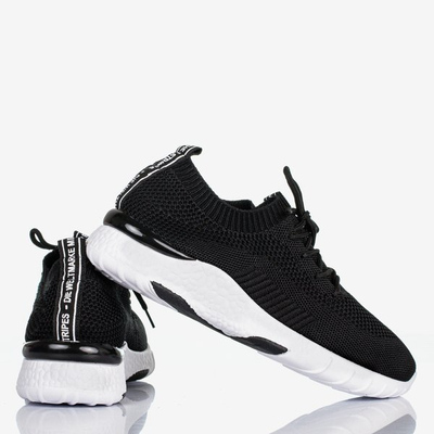Czarne buty sportowe damskie Apolsie - Obuwie
