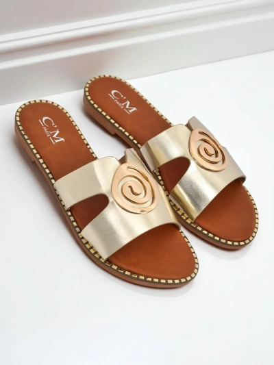 Royalfashion papuci pentru femei cu talpă joasă Glam Bliss