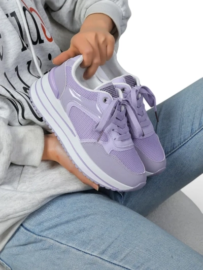 Royalfashion Pantofi sport pentru femei cu platformă Revided