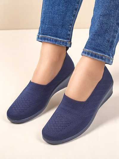 Royalfashion Mocasiini pentru femei pe un toc jos Epoles