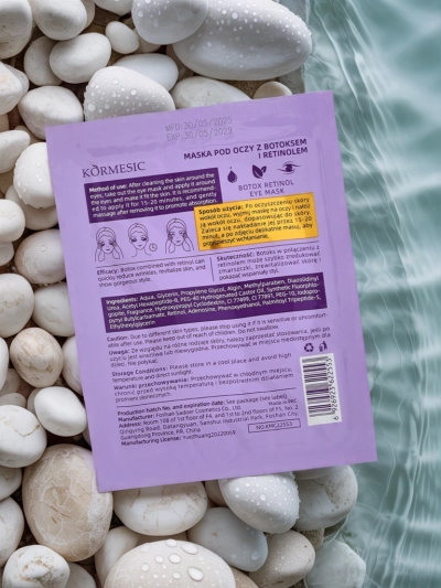 Kormesic Laurus Mască de Ochi cu Retinol și Acetyl Hexapeptide-8