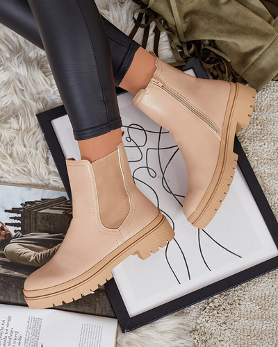 Royalfashion Cizme Dovivas din piele eko pentru femei