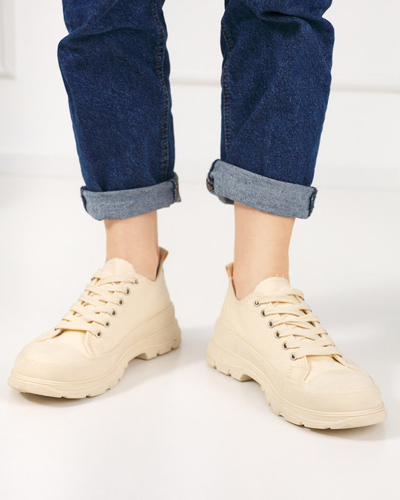 OUTLET Tenisi sport dama bej Ohema - Incaltaminte