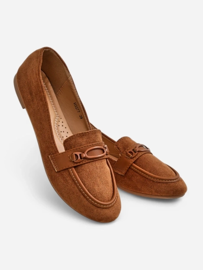 Mocasinii ecologici din suede Royalfashion pentru femei Zammei