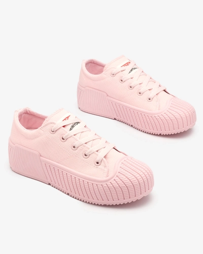 OUTLET Royalfashion Pantofi sport cu platformă Pink Brigera