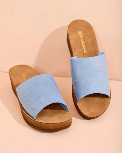 Royalfashion Flip-flops Saffil cu toc jos pentru femei