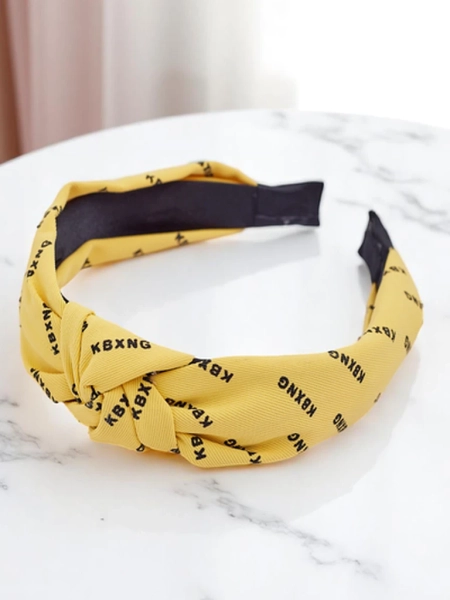 Royalfashion Bentiță de păr cu model împletit Grafity Boom