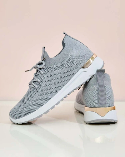 Royalfashion Pantofi sport de damă din material textil Amgent