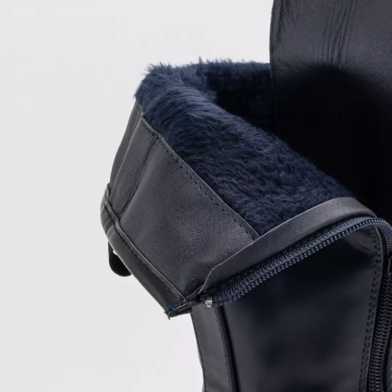 OUTLET Cizme de dama bleumarin pe post Elisha - Incaltaminte