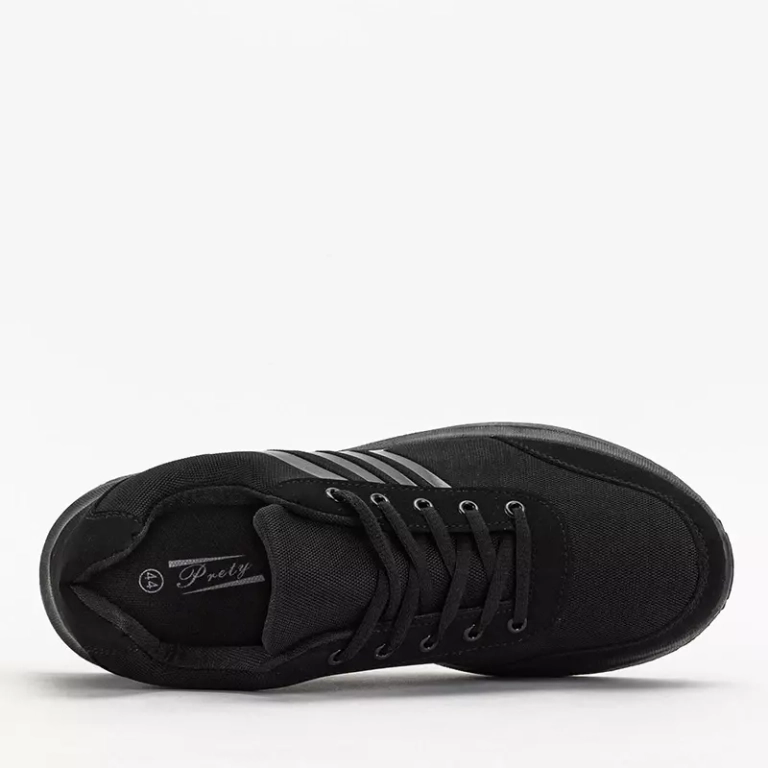 OUTLET Pantofi sport casual barbati Berniso negri - Incaltaminte