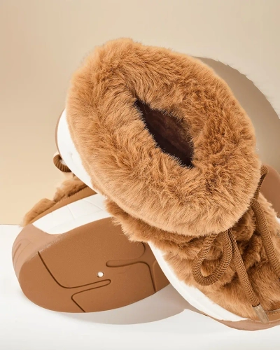 Cizme de zăpadă pentru femei Royalfashion Rozuri