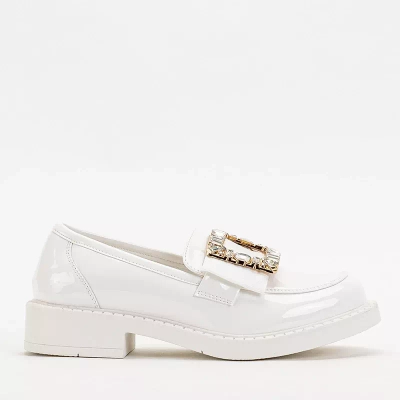 OUTLET Pantofi dama albi cu cristale Iolara - Incaltaminte