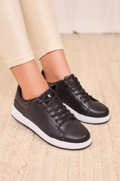 Royalfashion Negru pantofi sport pentru femei Classic Vibes