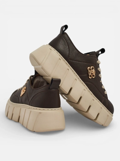 Sneakers sport damă din piele naturală Taures