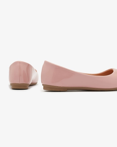 Pink Balerini lăcuiți pentru femei Fama - Încălțăminte