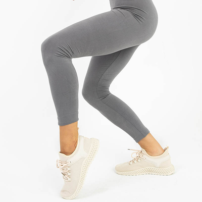 Colțuri moi de damă, culoare uni, gri - Îmbrăcăminte