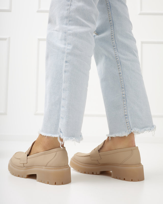 Pantofi maro dama Vanocio - Incaltaminte