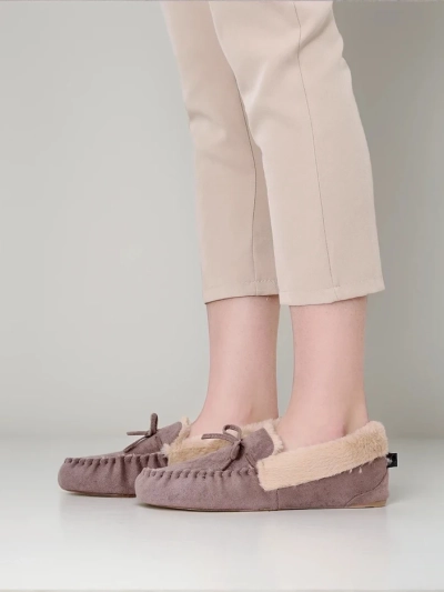 Royalfashion Mocasi femeie cu blană Ahtikes