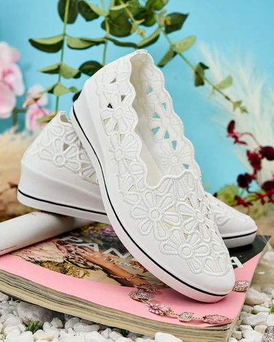 Royalfashion Pantofi cu tocuri joase pentru femei Dellio