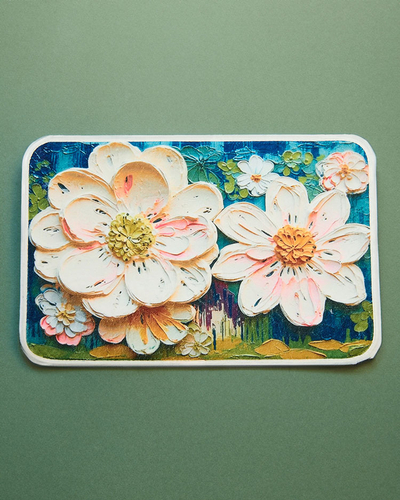 Royalfashion Covoraș colorat cu flori 40x60