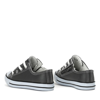 Dziecięce trampki w kolorze szarym Oxane - Obuwie
