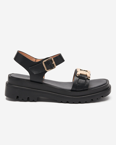 Sandale dama negre Blascita - Incaltaminte