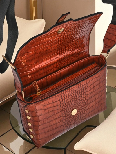 Royalfashion Lakir waali chhoti ladies bag eco leather Velia Crest