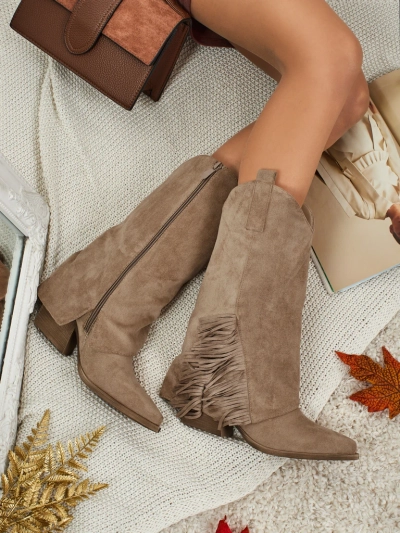 Botine de damă cu partea superioară închisă Tovris