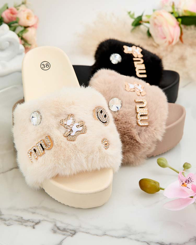 Royalfashion Flip-flops cu platformă Helimme pentru femei