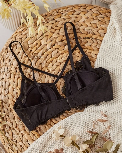 Royalfashion Sutien de damă cu bretele decorative
