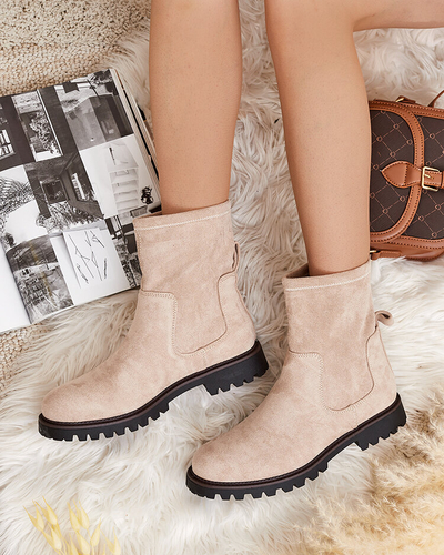 Royalfashion Cizme Gebimma pentru femei din eco-suede