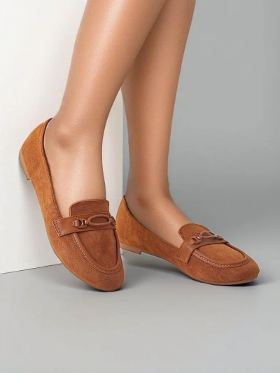 Mocasinii ecologici din suede Royalfashion pentru femei Zammei