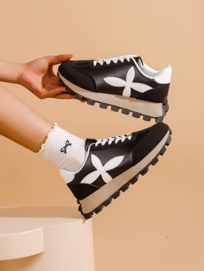 Sneakers sportive pentru femei Royalfashion pe o talpă mai groasă Aloqa