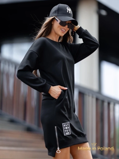 Rochie tip trening cu fermoar lateral Gravity Core