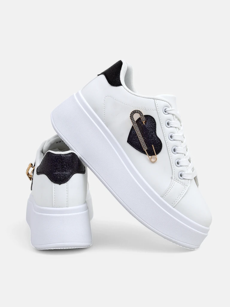 Royalfashion Adidași platformă pentru femei Lovig